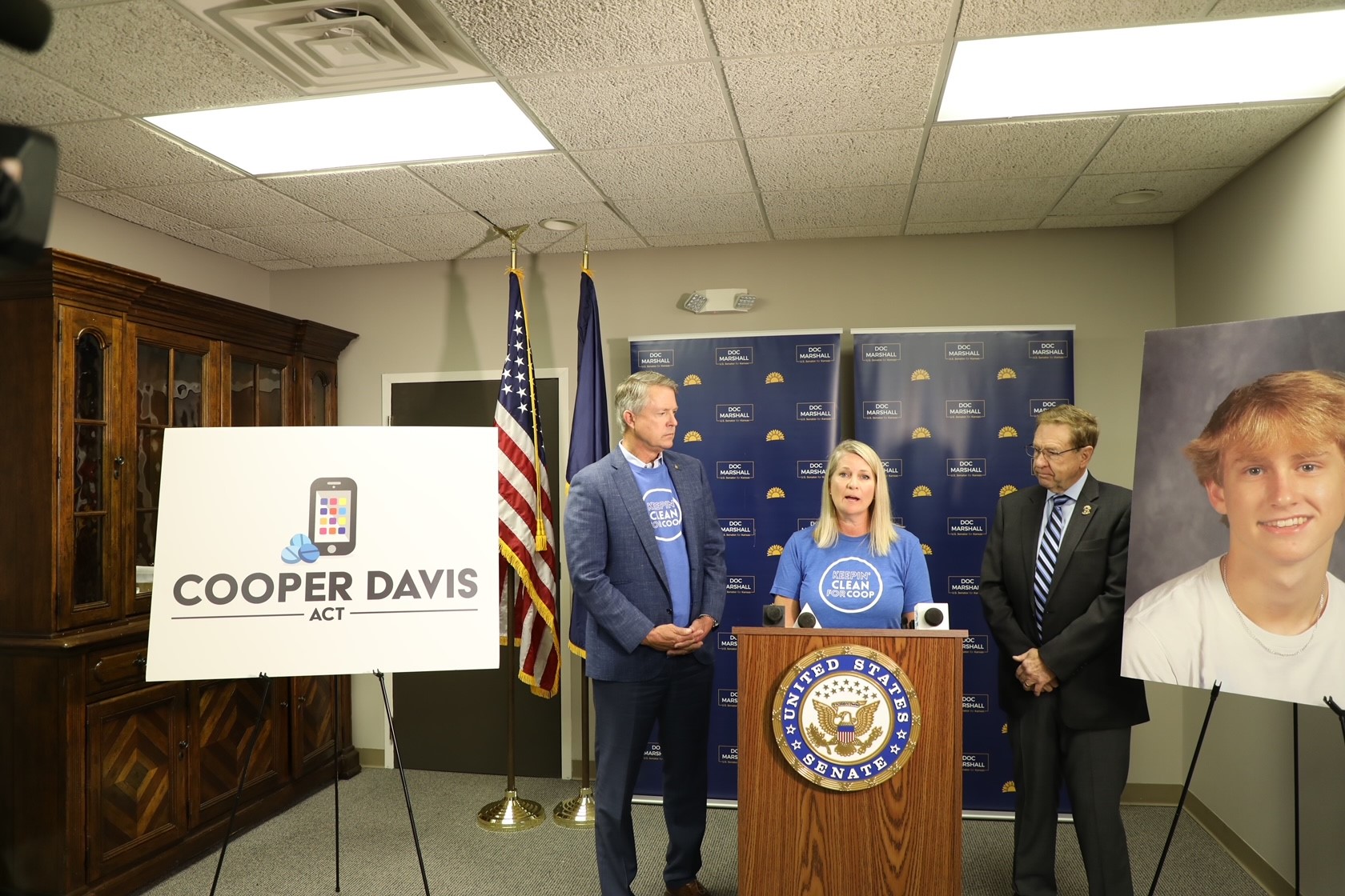 Sen. Marshall Announces Cooper Davis Act to Fight Fentanyl Crisis - Senator  Roger Marshall