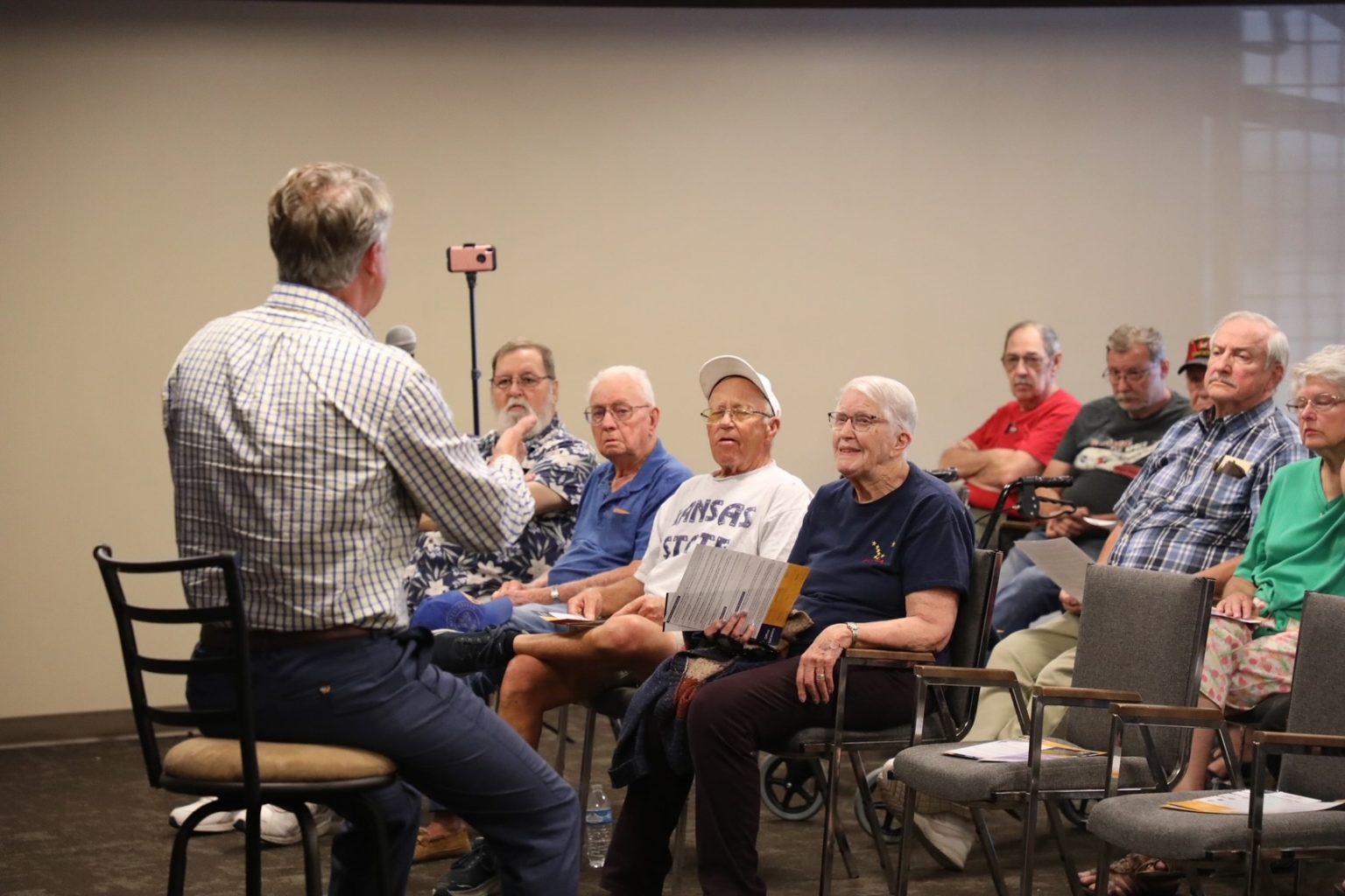 PHOTOS Sen. Marshall Hosts Kingman County Town Hall Senator Roger
