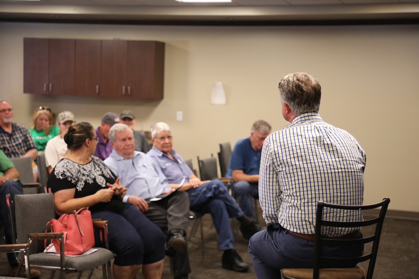 PHOTOS Sen. Marshall Hosts Kingman County Town Hall Senator Roger